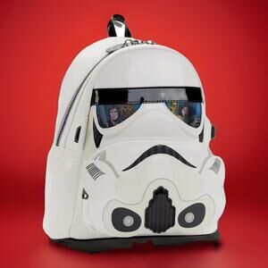 Star Wars Stormtrooper Lenticular Cosplay Mini Backpack NWT